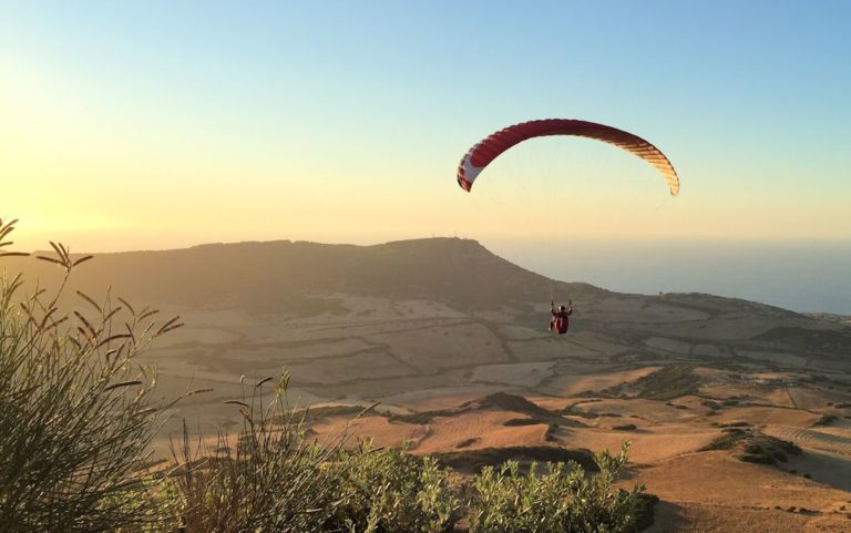 paragliding valledoria